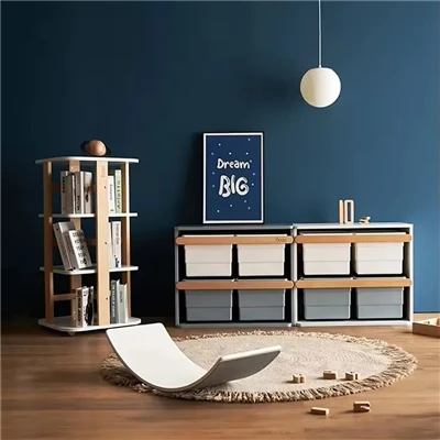 کابینت چوبی انباری مهد کودک